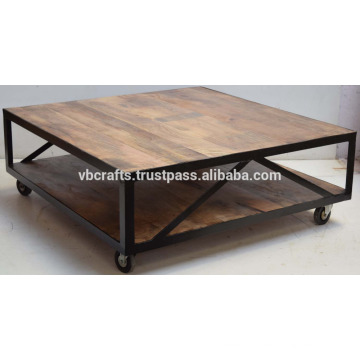 industrial coffee table